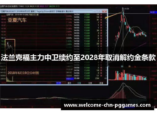 法兰克福主力中卫续约至2028年取消解约金条款 法兰克福主力中卫续约至2028年取消解约金条款